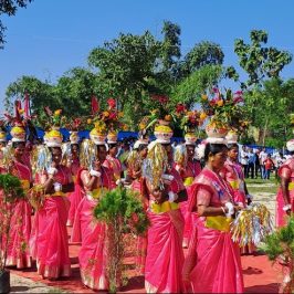 India: la festa per la chiesa di Kharubanga